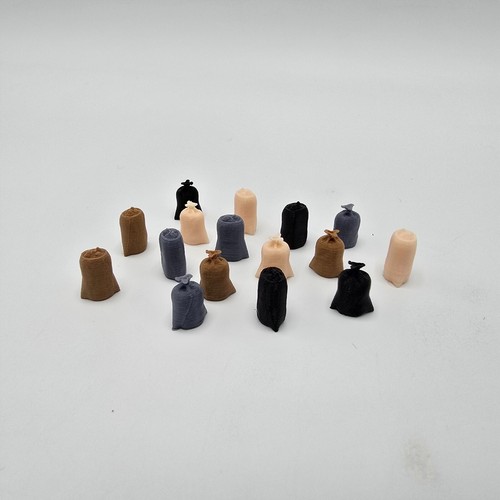 Scale coal sacks bags oo - 1/76,