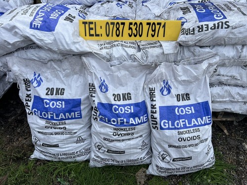Smokeless coal 20kg bags - coal,