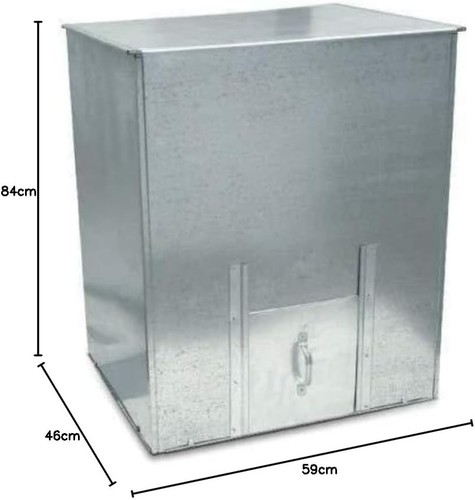 Galvanised steel metal coal - galvanised,